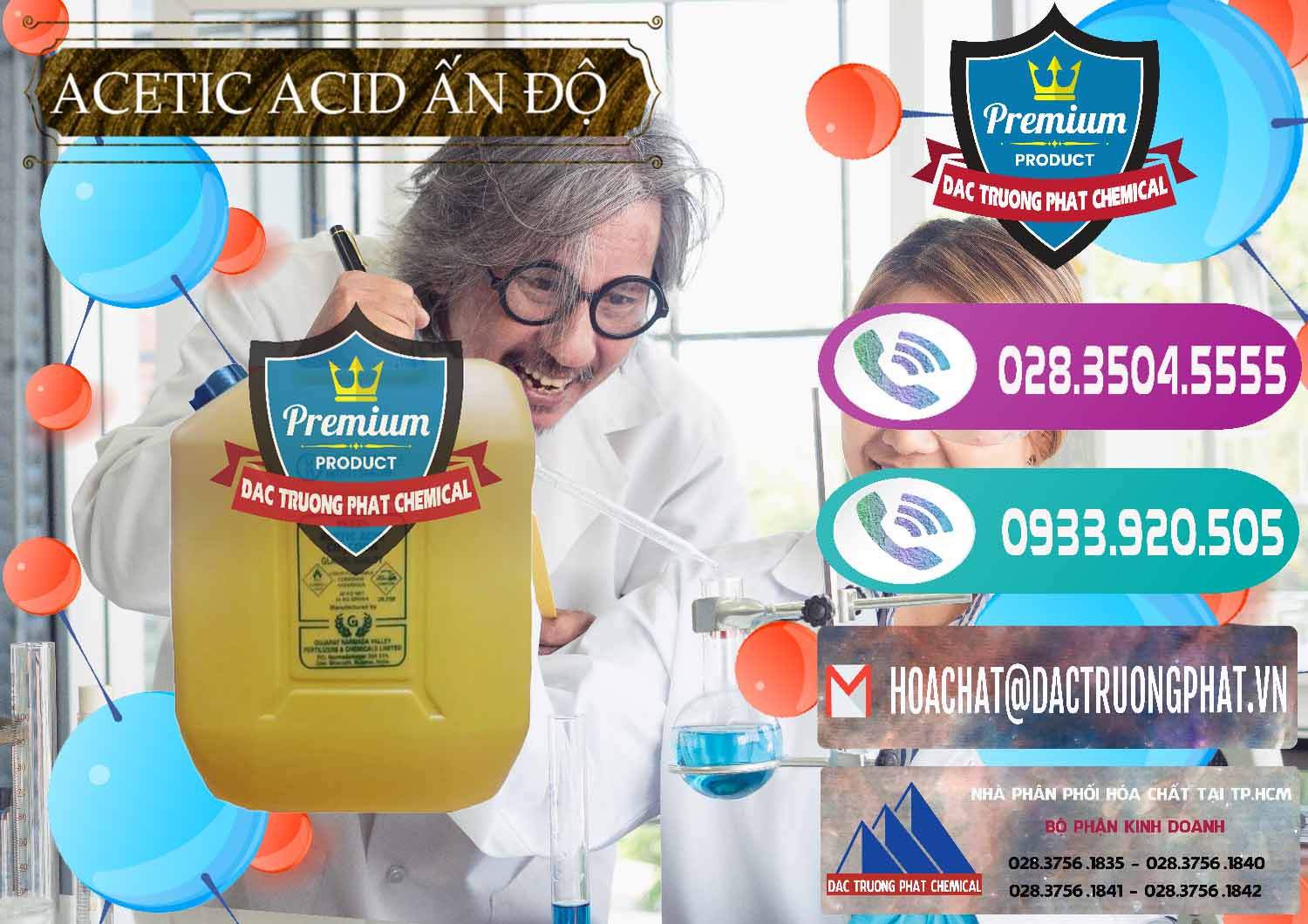 Bán và cung cấp Acetic Acid – Axit Acetic Ấn Độ India - 0359 - Công ty phân phối _ bán hóa chất tại TP.HCM - hoachatxulynuoc.com