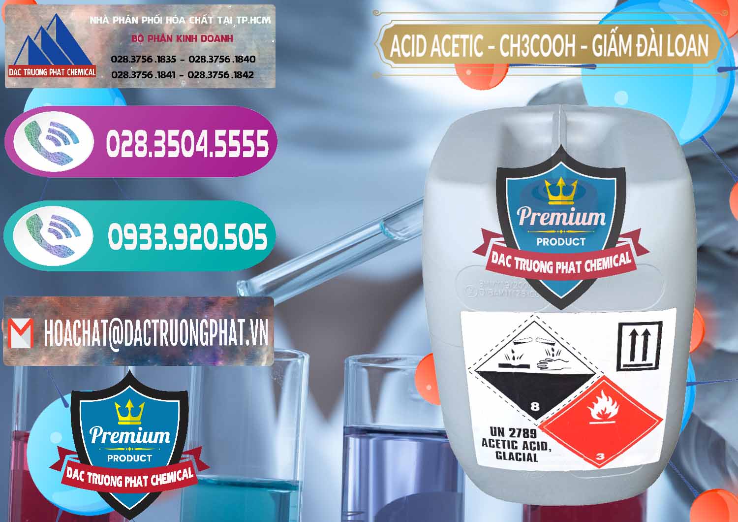 Cty chuyên bán ( cung cấp ) Acetic Acid – Axit Acetic Chang Chun Đài Loan Taiwan - 0001 - Đơn vị bán và phân phối hóa chất tại TP.HCM - hoachatxulynuoc.com