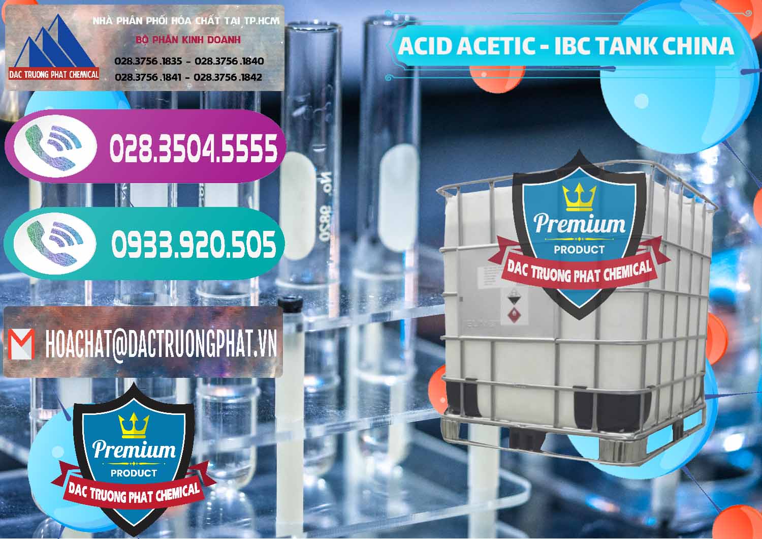 Cty bán _ phân phối Acetic Acid – Axit Acetic Tank Bồn IBC Trung Quốc China - 0443 - Công ty chuyên cung cấp - nhập khẩu hóa chất tại TP.HCM - hoachatxulynuoc.com