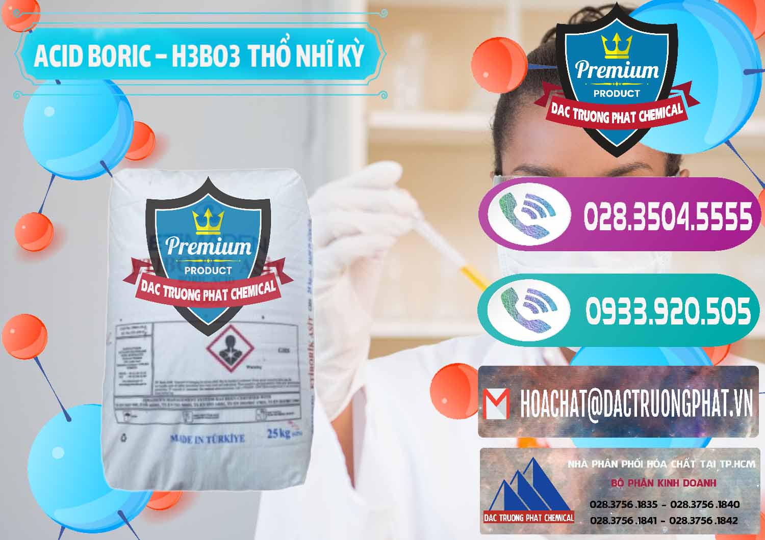 Nơi cung ứng _ bán Acid Boric – Axit Boric H3BO3 Etimaden Thổ Nhĩ Kỳ Turkey - 0369 - Nhà cung ứng _ phân phối hóa chất tại TP.HCM - hoachatxulynuoc.com
