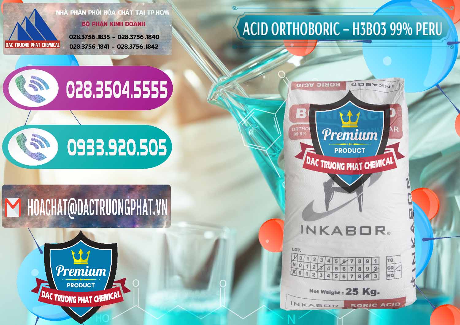 Công ty chuyên nhập khẩu _ bán Acid Boric – Axit Boric H3BO3 99% Inkabor Peru - 0280 - Công ty cung cấp _ nhập khẩu hóa chất tại TP.HCM - hoachatxulynuoc.com