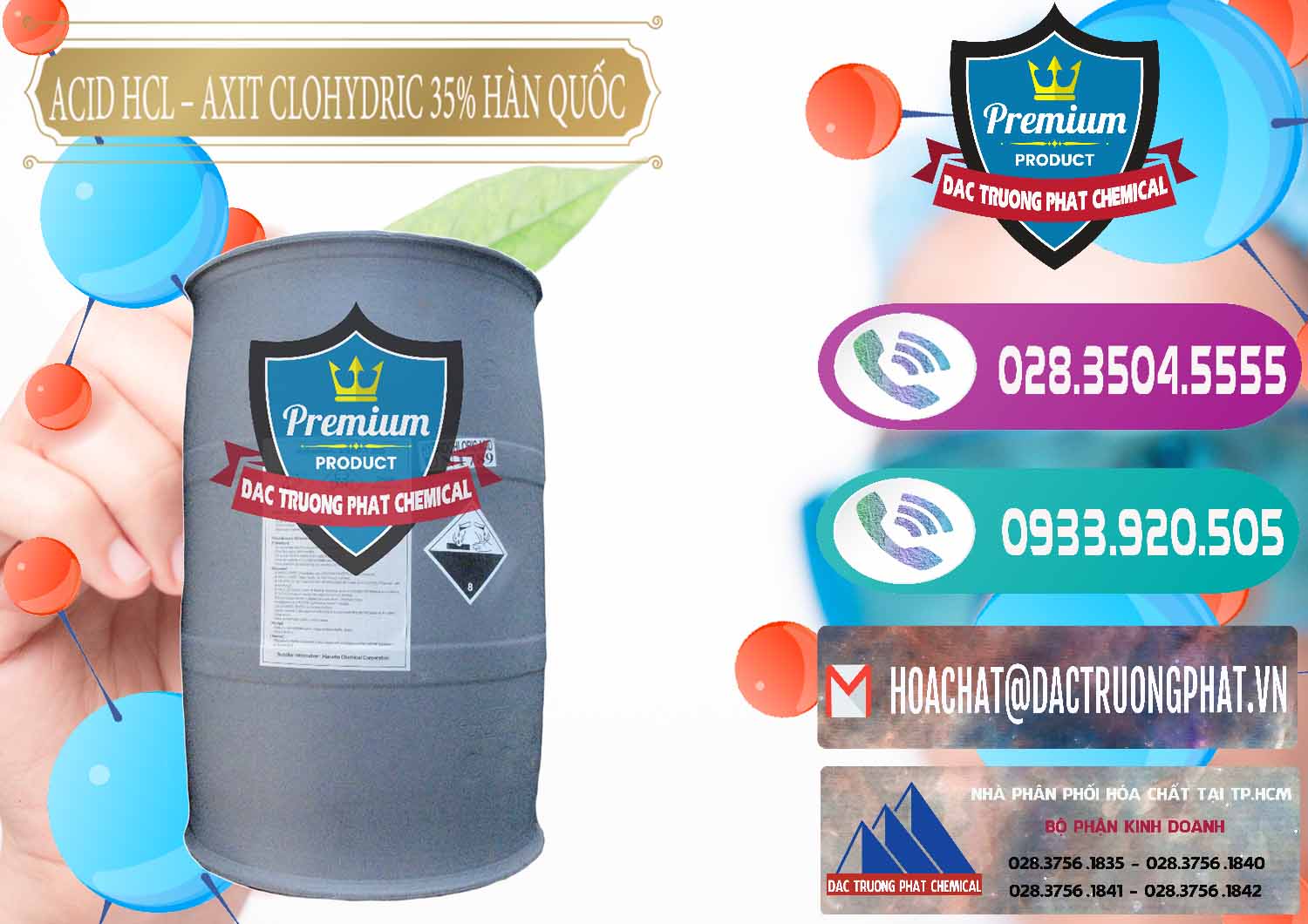 Công ty nhập khẩu và bán Acid HCL - Axit Cohidric 35% Hàn Quốc Korea - 0011 - Đơn vị cung cấp ( kinh doanh ) hóa chất tại TP.HCM - hoachatxulynuoc.com