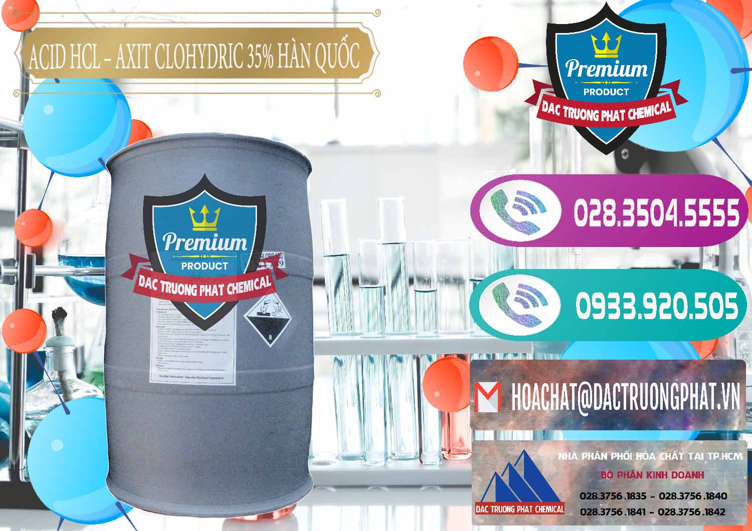 Nơi kinh doanh và bán Acid HCL - Axit Cohidric 35% Hàn Quốc Korea - 0011 - Công ty chuyên kinh doanh - phân phối hóa chất tại TP.HCM - hoachatxulynuoc.com