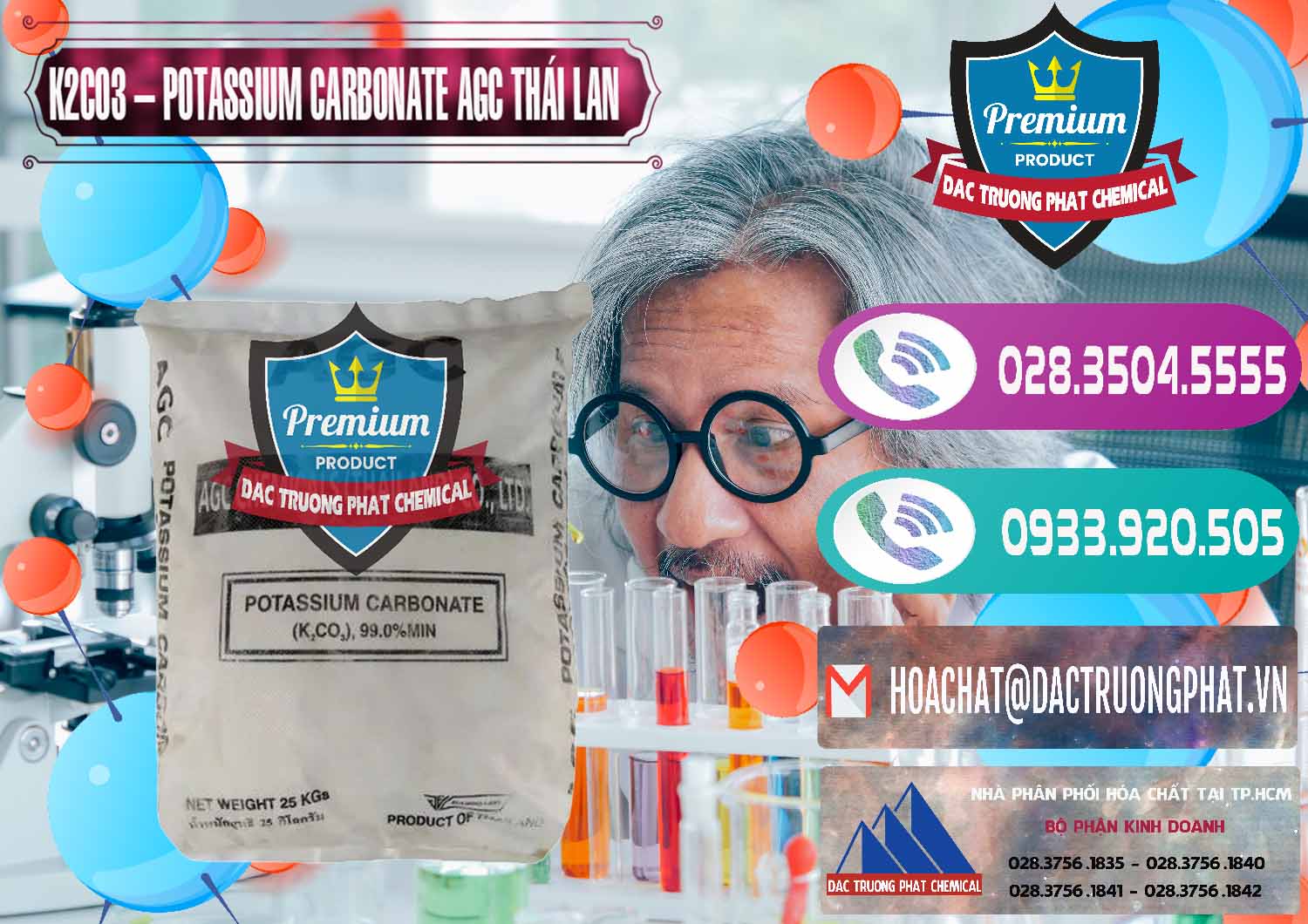 Đơn vị bán - phân phối K2Co3 – Potassium Carbonate AGC Thái Lan Thailand - 0471 - Đơn vị chuyên phân phối và bán hóa chất tại TP.HCM - hoachatxulynuoc.com