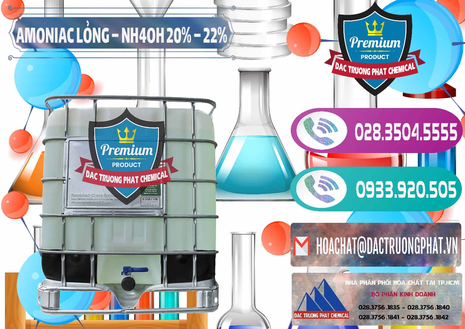 Nhà cung cấp ( phân phối ) Amoniac Lỏng – NH4OH 20% – 22% Việt Nam - 0185 - Công ty chuyên cung ứng _ bán hóa chất tại TP.HCM - hoachatxulynuoc.com