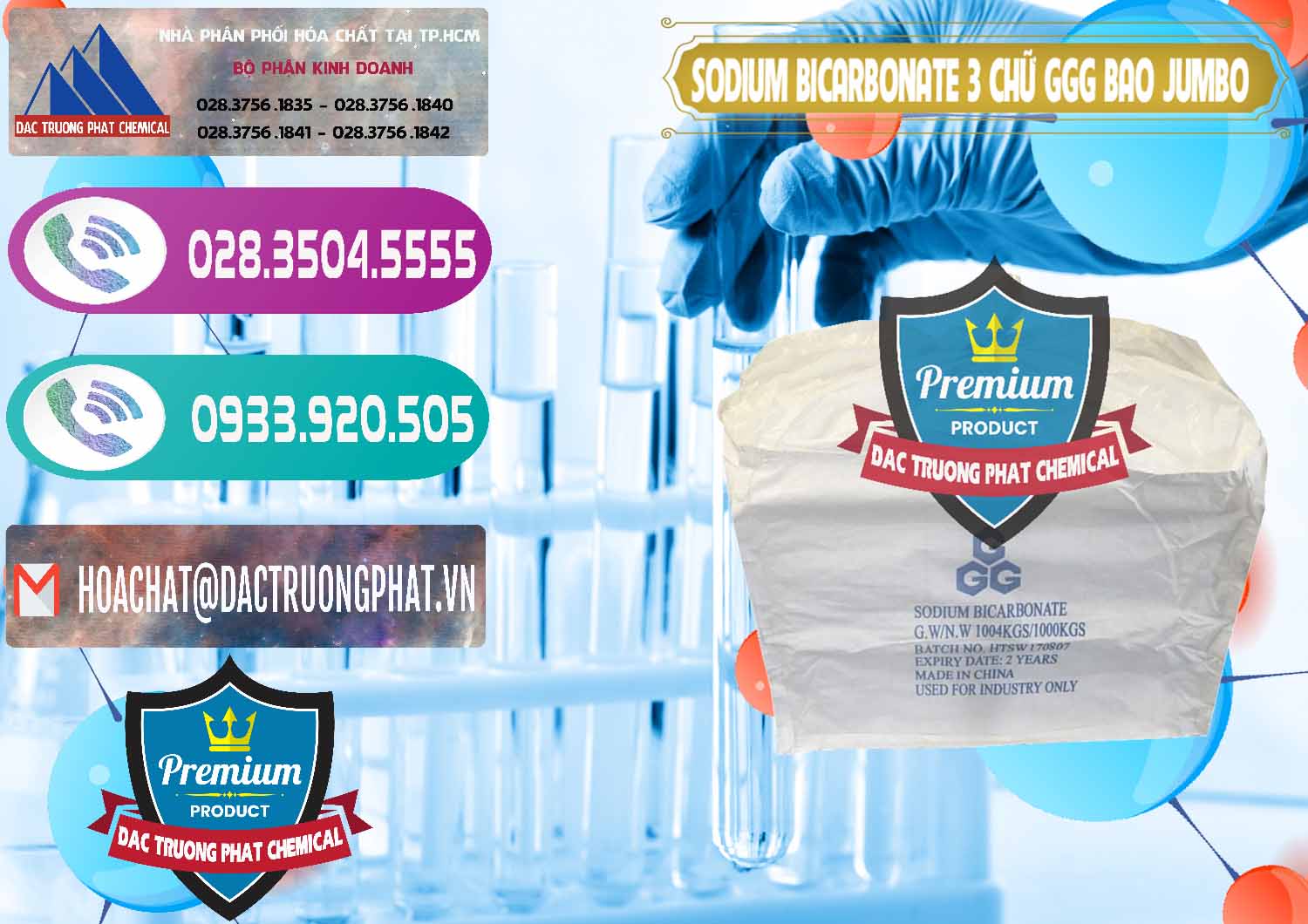 Cty chuyên cung ứng ( bán ) Sodium Bicarbonate – Bicar NaHCO3 Food Grade 3 Chữ GGG Bao Jumbo ( Bành ) Trung Quốc China - 0260 - Công ty phân phối _ nhập khẩu hóa chất tại TP.HCM - hoachatxulynuoc.com