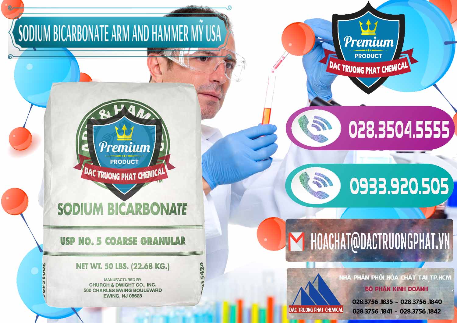 Đơn vị chuyên cung ứng & bán Sodium Bicarbonate – Bicar NaHCO3 Food Grade Arm And Hammer Mỹ USA - 0255 - Nơi cung cấp _ bán hóa chất tại TP.HCM - hoachatxulynuoc.com