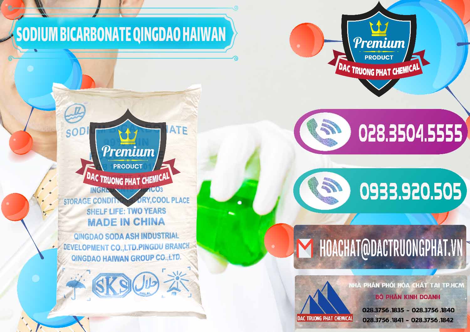 Nơi chuyên bán ( phân phối ) Sodium Bicarbonate – Bicar NaHCO3 Food Grade Qingdao Haiwan Trung Quốc China - 0258 - Nơi cung ứng và phân phối hóa chất tại TP.HCM - hoachatxulynuoc.com