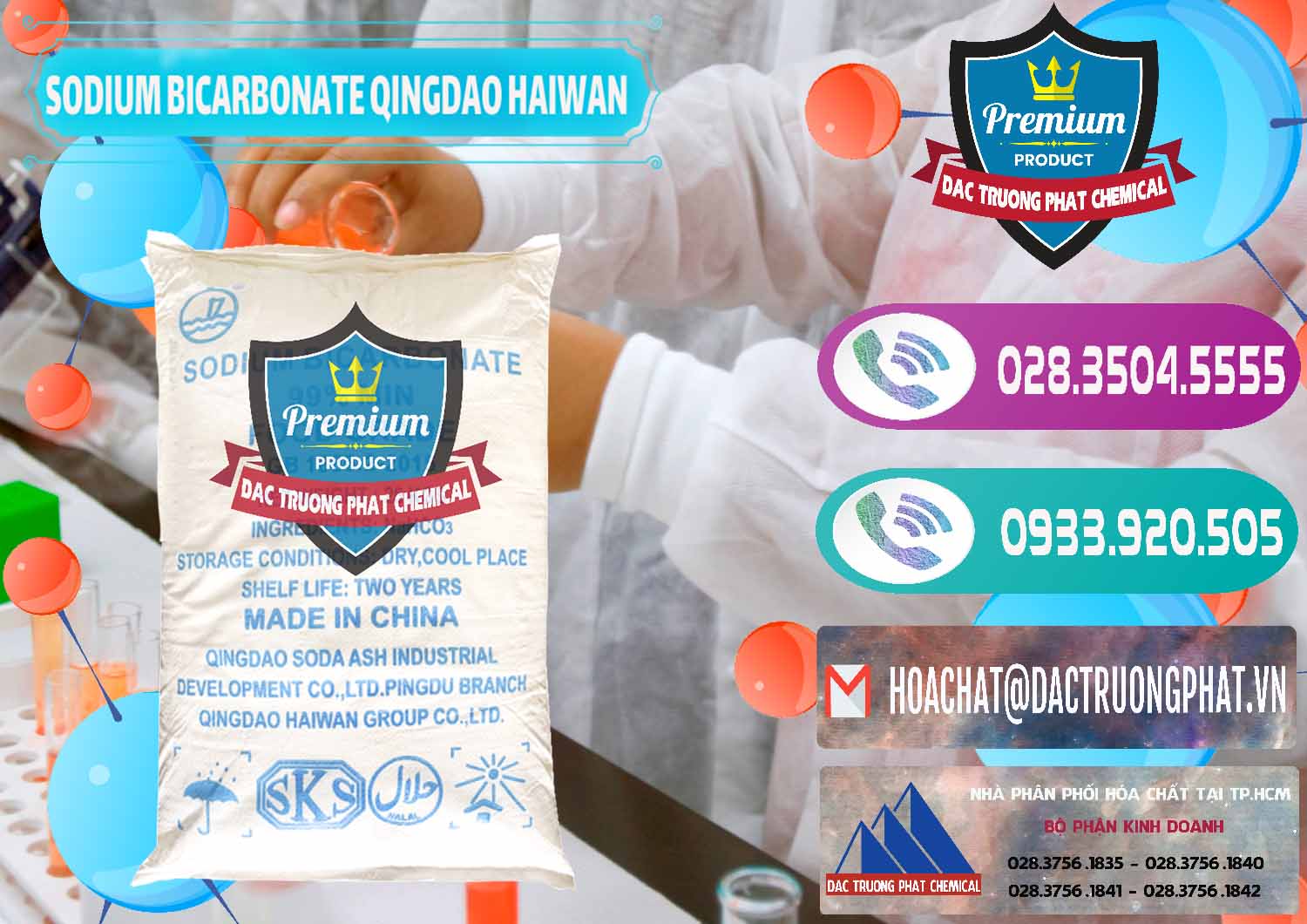Công ty bán - cung ứng Sodium Bicarbonate – Bicar NaHCO3 Food Grade Qingdao Haiwan Trung Quốc China - 0258 - Đơn vị chuyên nhập khẩu - cung cấp hóa chất tại TP.HCM - hoachatxulynuoc.com