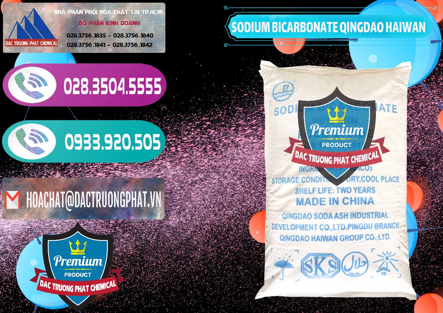 Đơn vị chuyên bán ( phân phối ) Sodium Bicarbonate – Bicar NaHCO3 Food Grade Qingdao Haiwan Trung Quốc China - 0258 - Cty cung ứng và phân phối hóa chất tại TP.HCM - hoachatxulynuoc.com