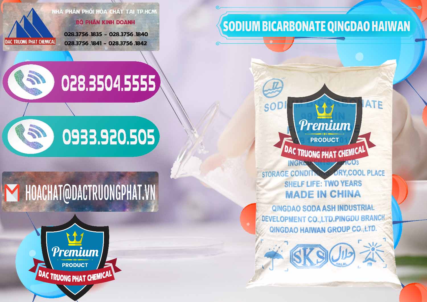 Công ty phân phối _ bán Sodium Bicarbonate – Bicar NaHCO3 Food Grade Qingdao Haiwan Trung Quốc China - 0258 - Chuyên phân phối _ bán hóa chất tại TP.HCM - hoachatxulynuoc.com