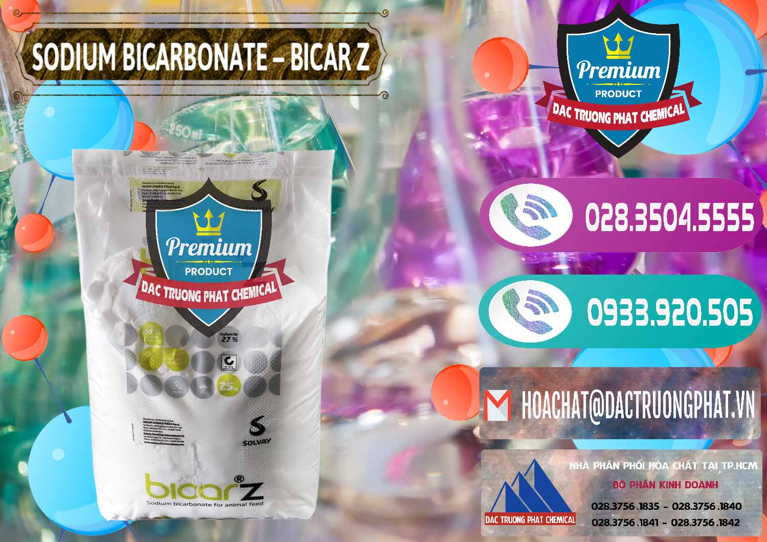 Phân phối _ bán Sodium Bicarbonate – NaHCO3 Bicar Z Ý Italy Solvay - 0139 - Đơn vị chuyên cung cấp _ bán hóa chất tại TP.HCM - hoachatxulynuoc.com