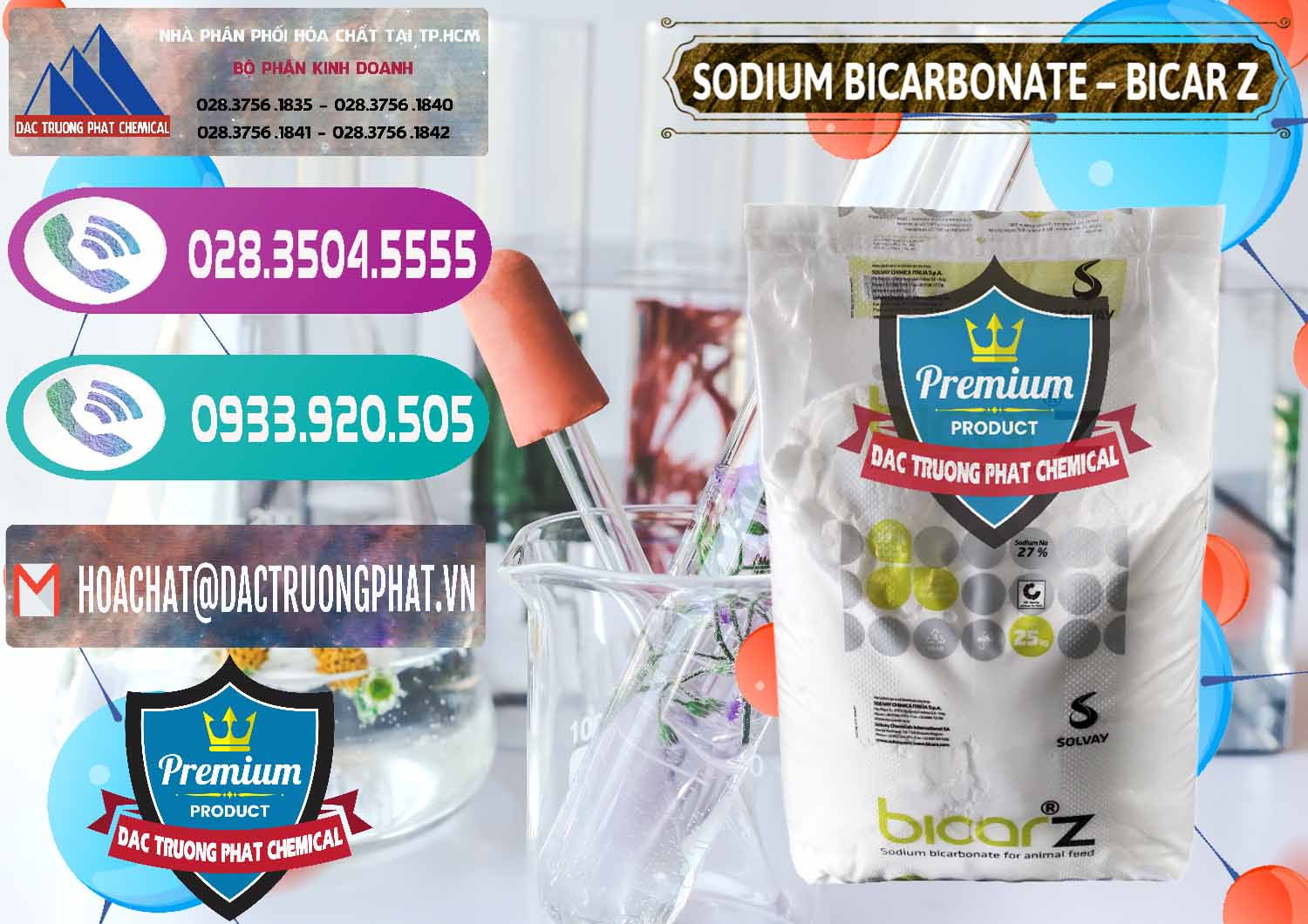 Đơn vị chuyên bán và phân phối Sodium Bicarbonate – NaHCO3 Bicar Z Ý Italy Solvay - 0139 - Nơi chuyên phân phối - kinh doanh hóa chất tại TP.HCM - hoachatxulynuoc.com