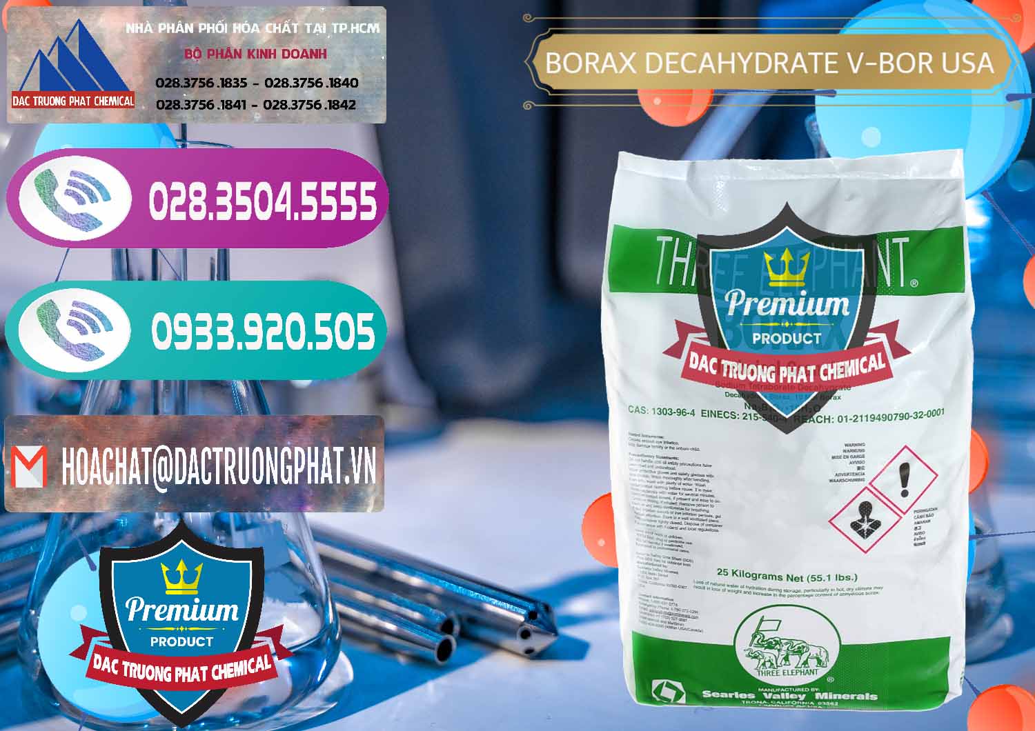 Đơn vị chuyên cung cấp _ bán Borax Decahydrate NA2B4O7.10H2O Mỹ V-Bor Usa - 0032 - Nơi chuyên phân phối - nhập khẩu hóa chất tại TP.HCM - hoachatxulynuoc.com