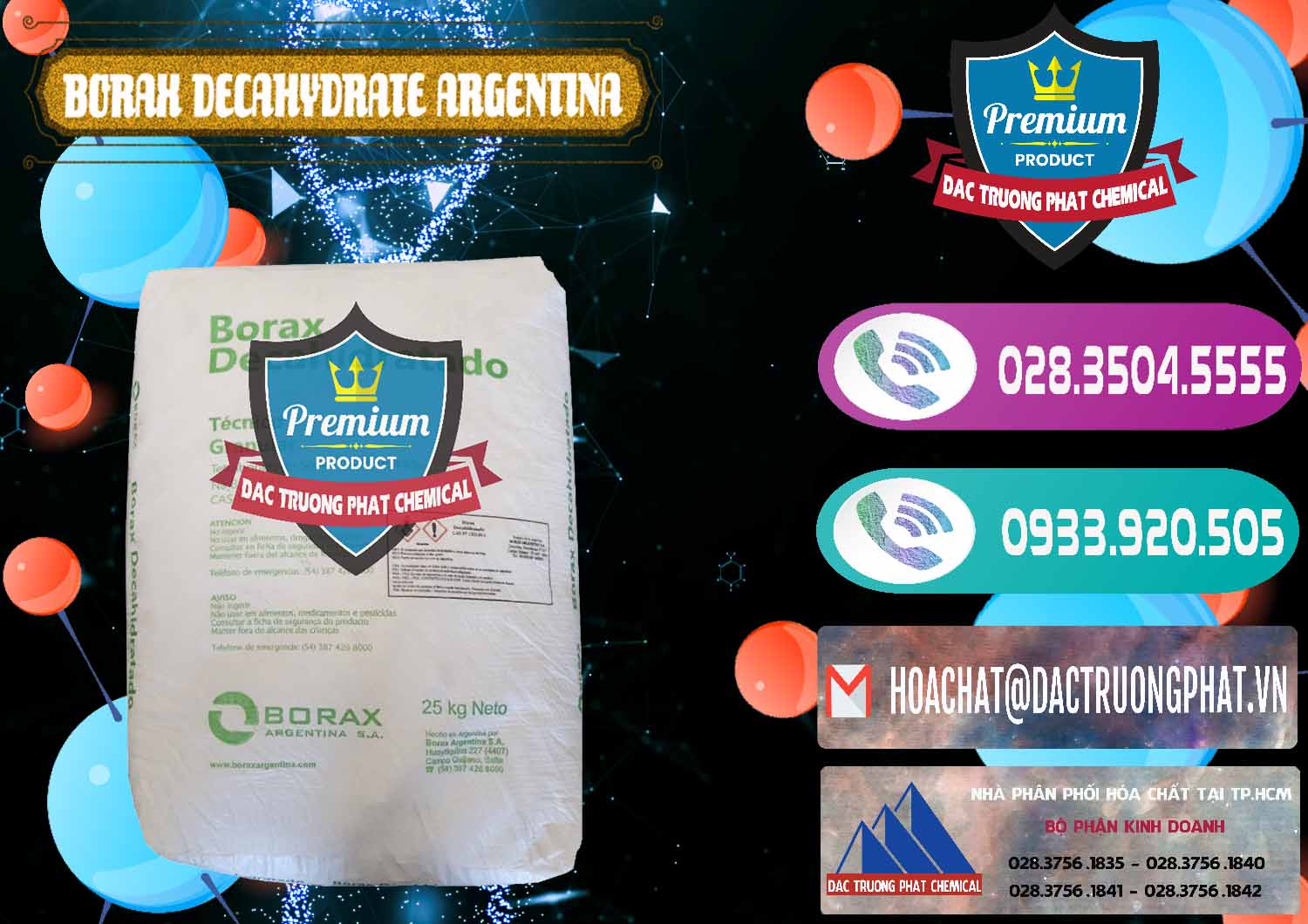 Cty phân phối & bán Borax Decahydrate Argentina - 0446 - Phân phối ( bán ) hóa chất tại TP.HCM - hoachatxulynuoc.com