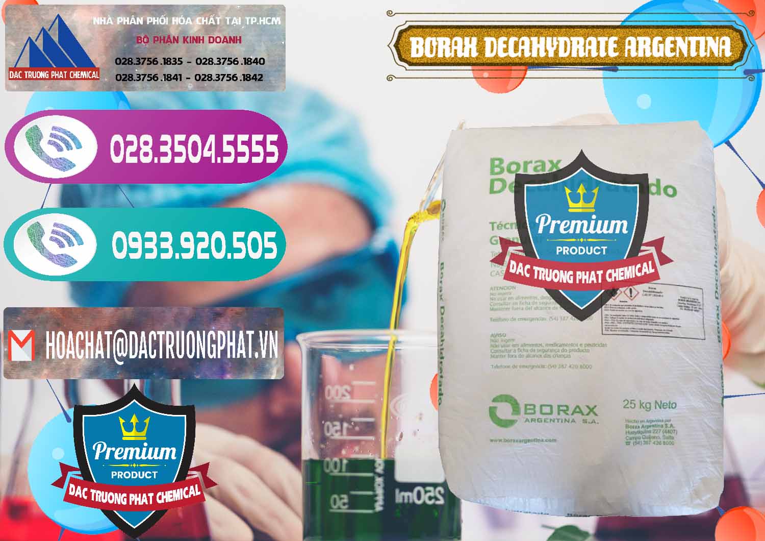 Công ty phân phối ( bán ) Borax Decahydrate Argentina - 0446 - Công ty chuyên kinh doanh _ cung cấp hóa chất tại TP.HCM - hoachatxulynuoc.com