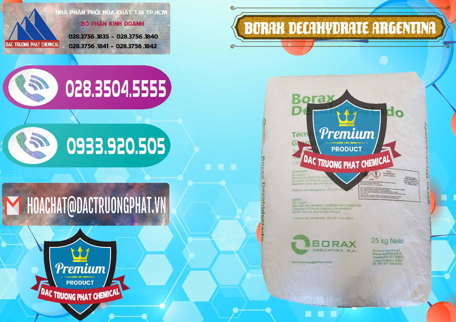 Đơn vị bán - phân phối Borax Decahydrate Argentina - 0446 - Đơn vị chuyên bán và cung cấp hóa chất tại TP.HCM - hoachatxulynuoc.com