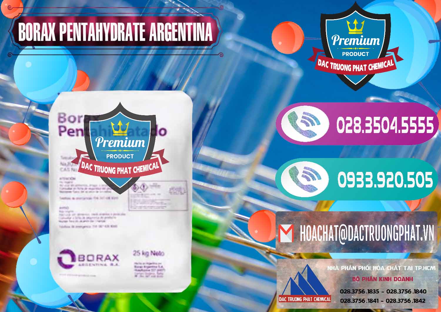 Đơn vị chuyên bán - phân phối Borax Pentahydrate Argentina - 0447 - Nơi bán và cung cấp hóa chất tại TP.HCM - hoachatxulynuoc.com