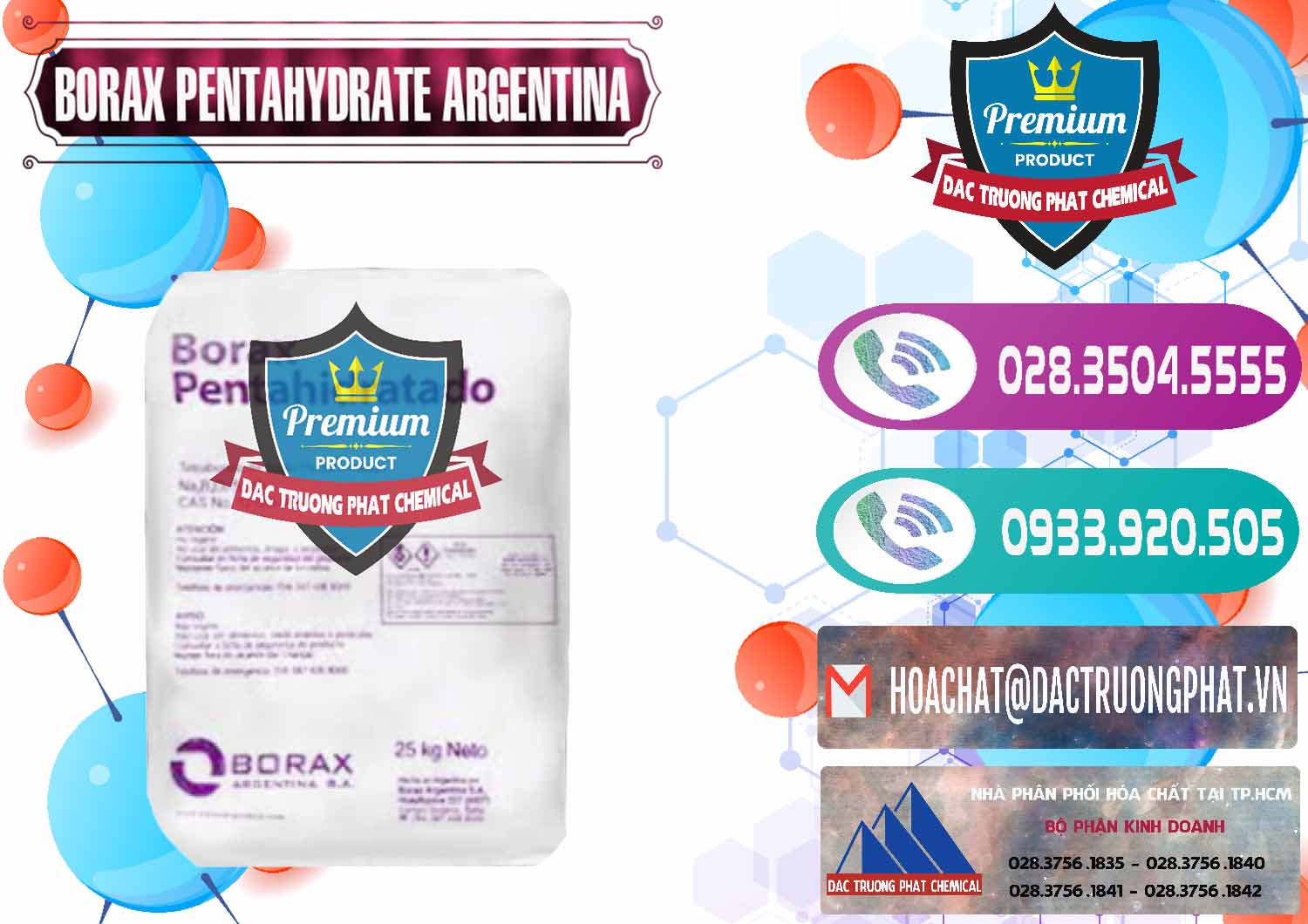 Cty kinh doanh & bán Borax Pentahydrate Argentina - 0447 - Đơn vị chuyên kinh doanh - cung cấp hóa chất tại TP.HCM - hoachatxulynuoc.com