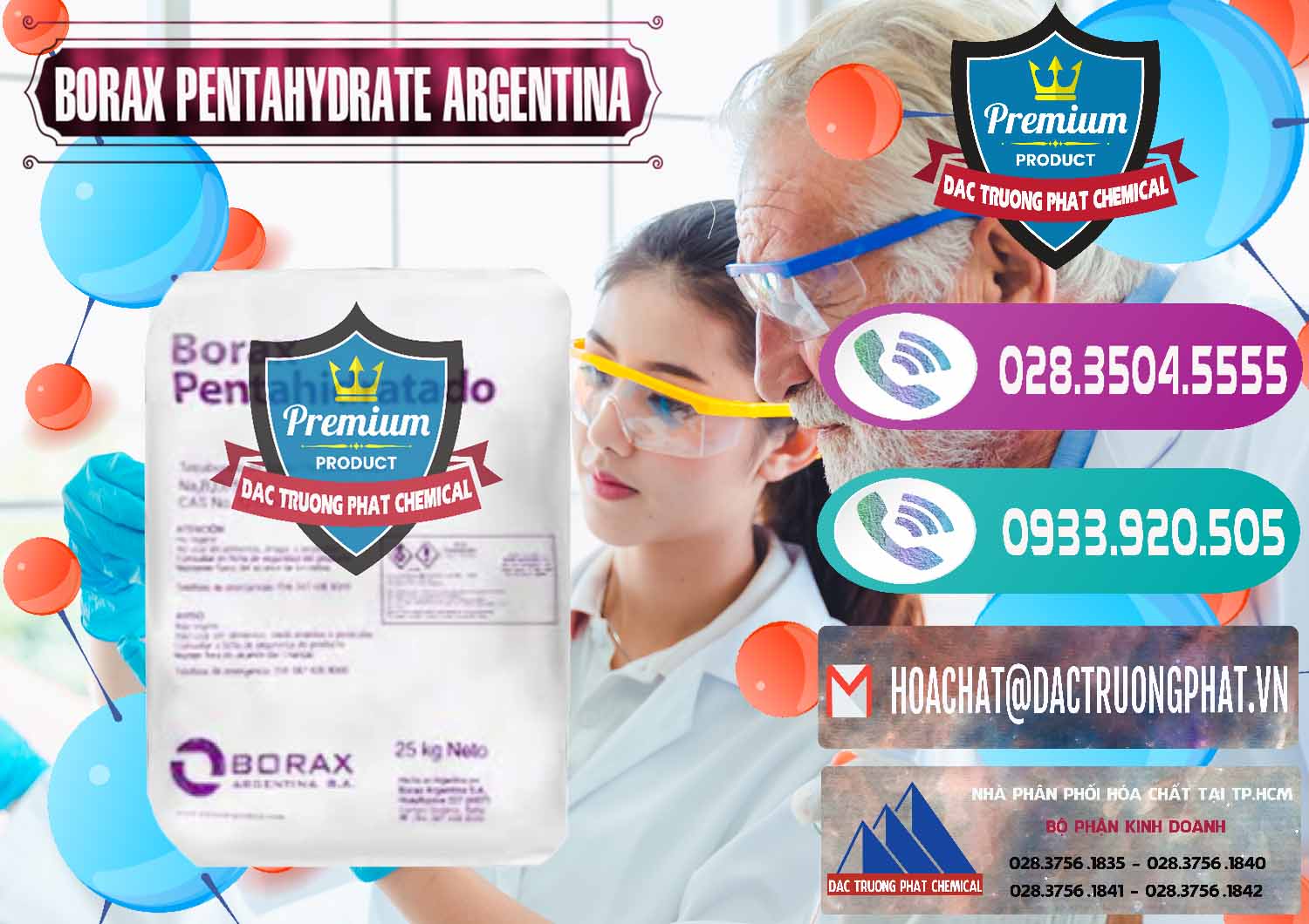Cung ứng _ bán Borax Pentahydrate Argentina - 0447 - Cty chuyên kinh doanh & cung cấp hóa chất tại TP.HCM - hoachatxulynuoc.com