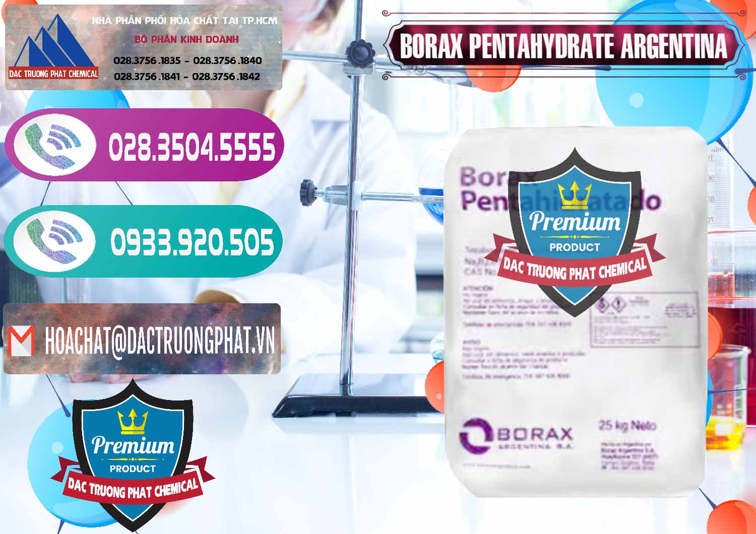 Công ty nhập khẩu ( bán ) Borax Pentahydrate Argentina - 0447 - Đơn vị cung cấp & phân phối hóa chất tại TP.HCM - hoachatxulynuoc.com