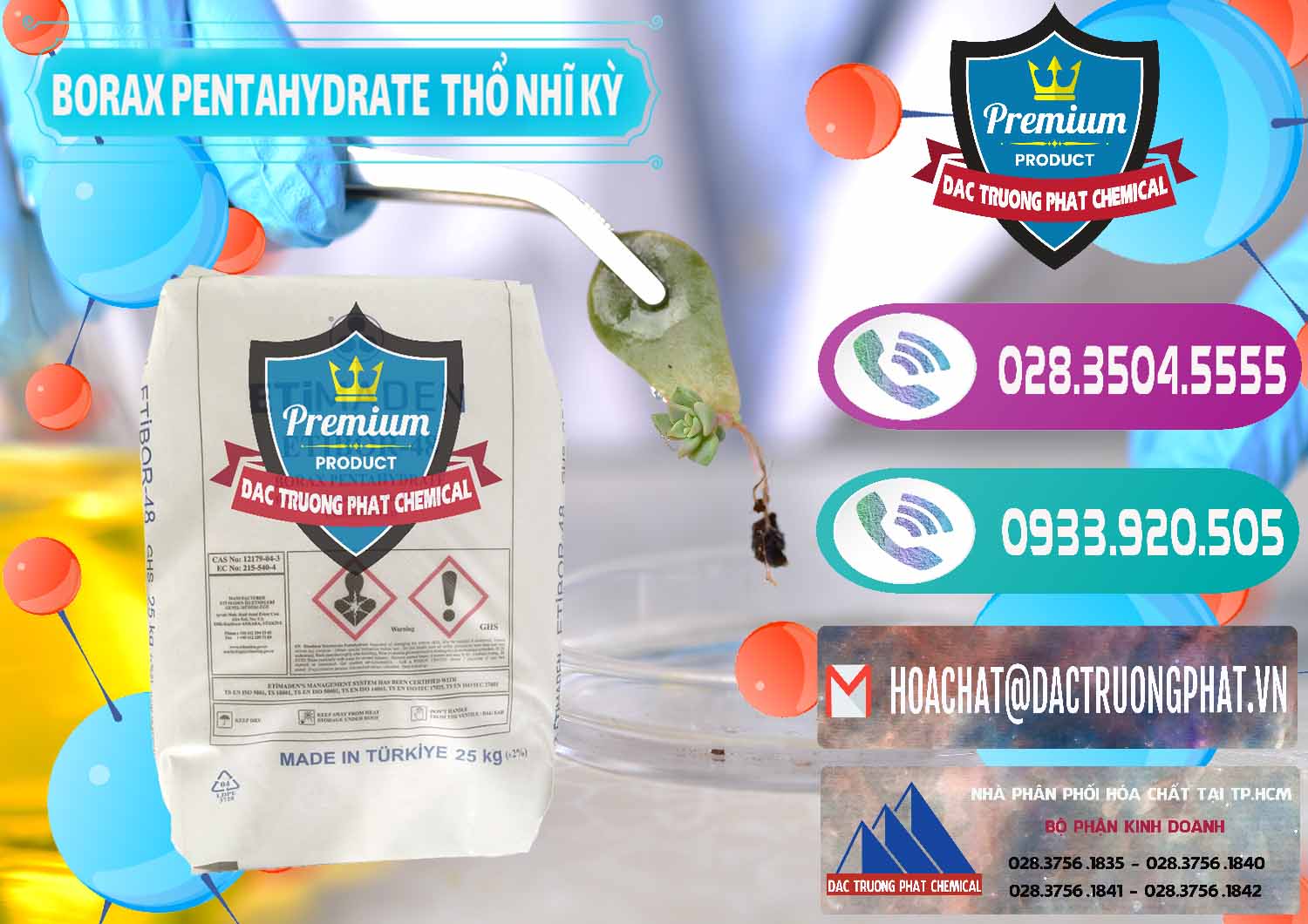 Cty bán - phân phối Borax Pentahydrate Thổ Nhĩ Kỳ Turkey - 0431 - Nơi chuyên phân phối và bán hóa chất tại TP.HCM - hoachatxulynuoc.com