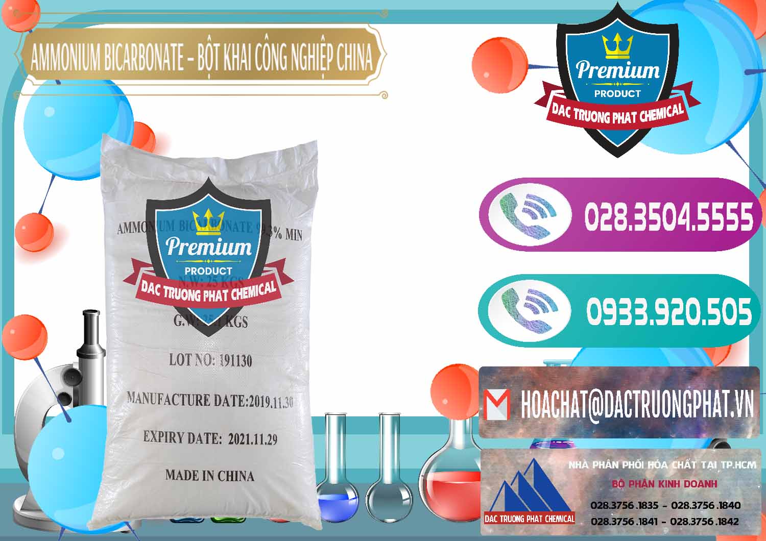Công ty chuyên kinh doanh và bán Ammonium Bicarbonate – Bột Khai Công Nghiệp Trung Quốc China - 0020 - Cty chuyên cung cấp _ kinh doanh hóa chất tại TP.HCM - hoachatxulynuoc.com