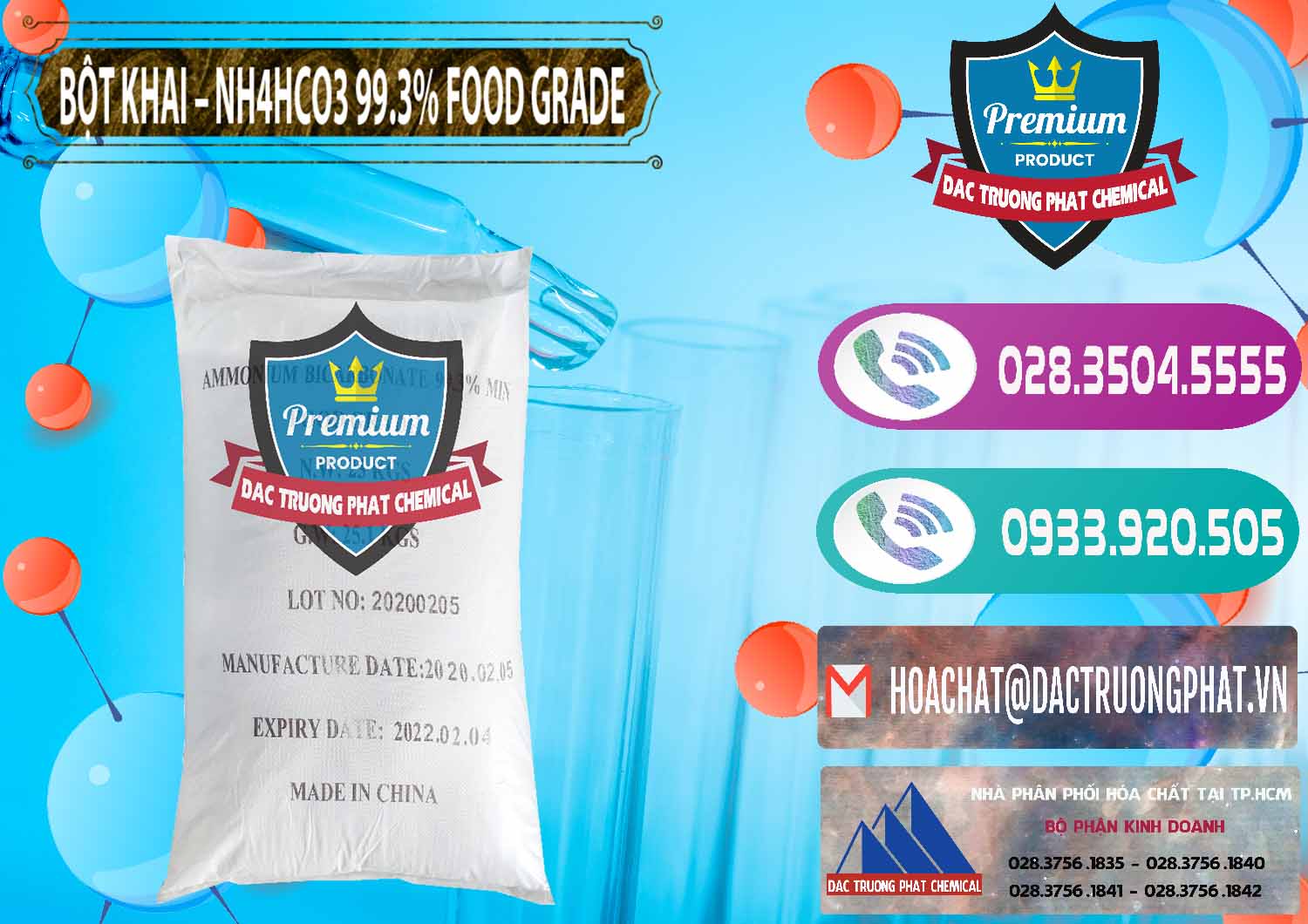 Công ty cung cấp & bán Ammonium Bicarbonate – Bột Khai NH4HCO3 Food Grade Trung Quốc China - 0019 - Đơn vị chuyên bán _ cung cấp hóa chất tại TP.HCM - hoachatxulynuoc.com