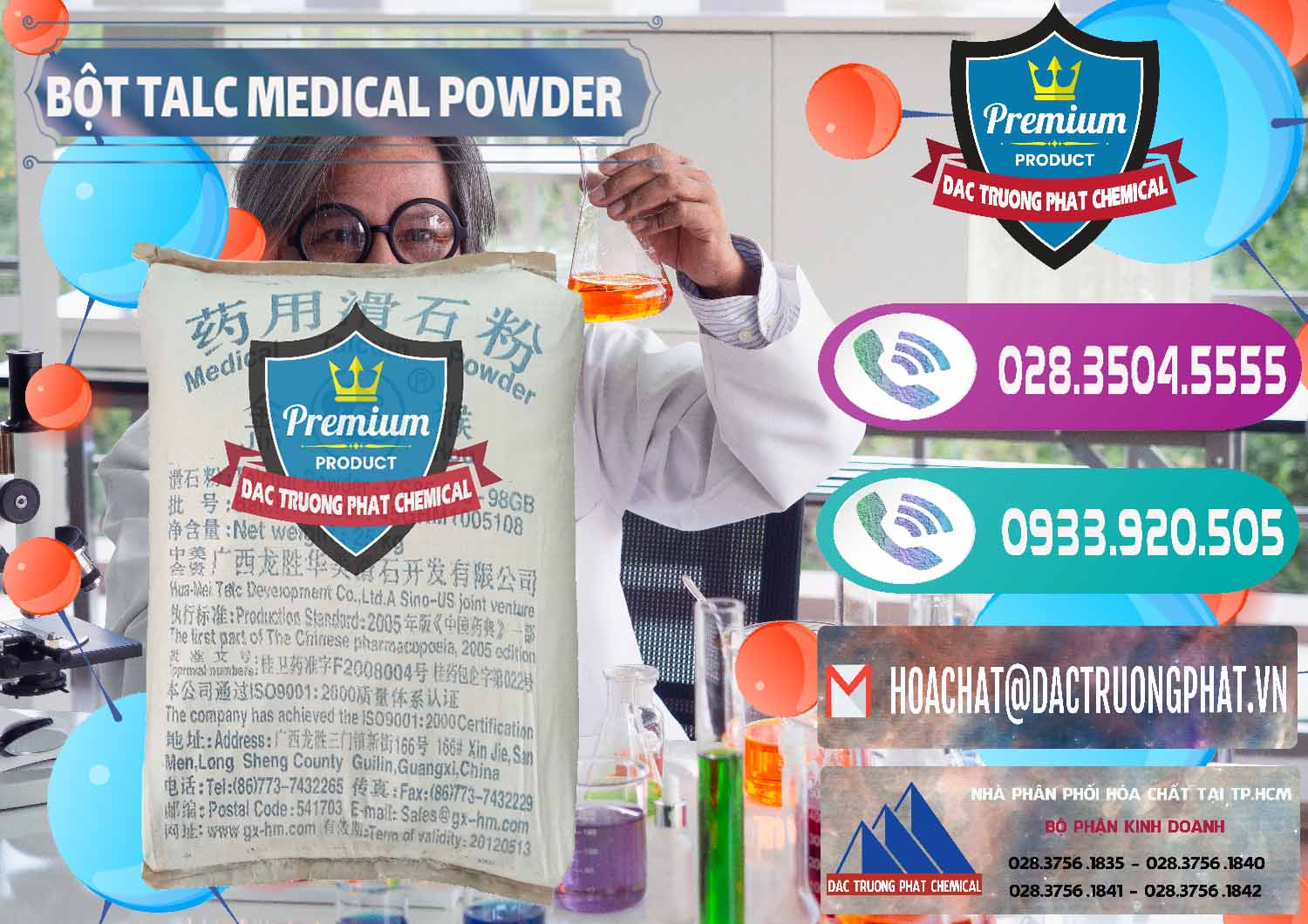 Đơn vị bán và cung ứng Bột Talc Medical Powder Trung Quốc China - 0036 - Đơn vị chuyên phân phối _ bán hóa chất tại TP.HCM - hoachatxulynuoc.com