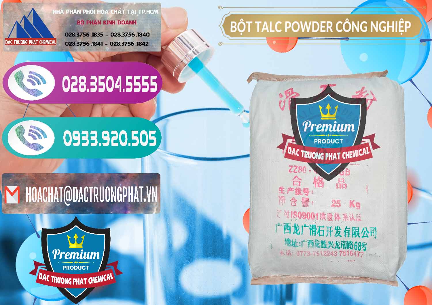Cty chuyên bán và phân phối Bột Talc Powder Công Nghiệp Trung Quốc China - 0037 - Nhà phân phối và cung cấp hóa chất tại TP.HCM - hoachatxulynuoc.com