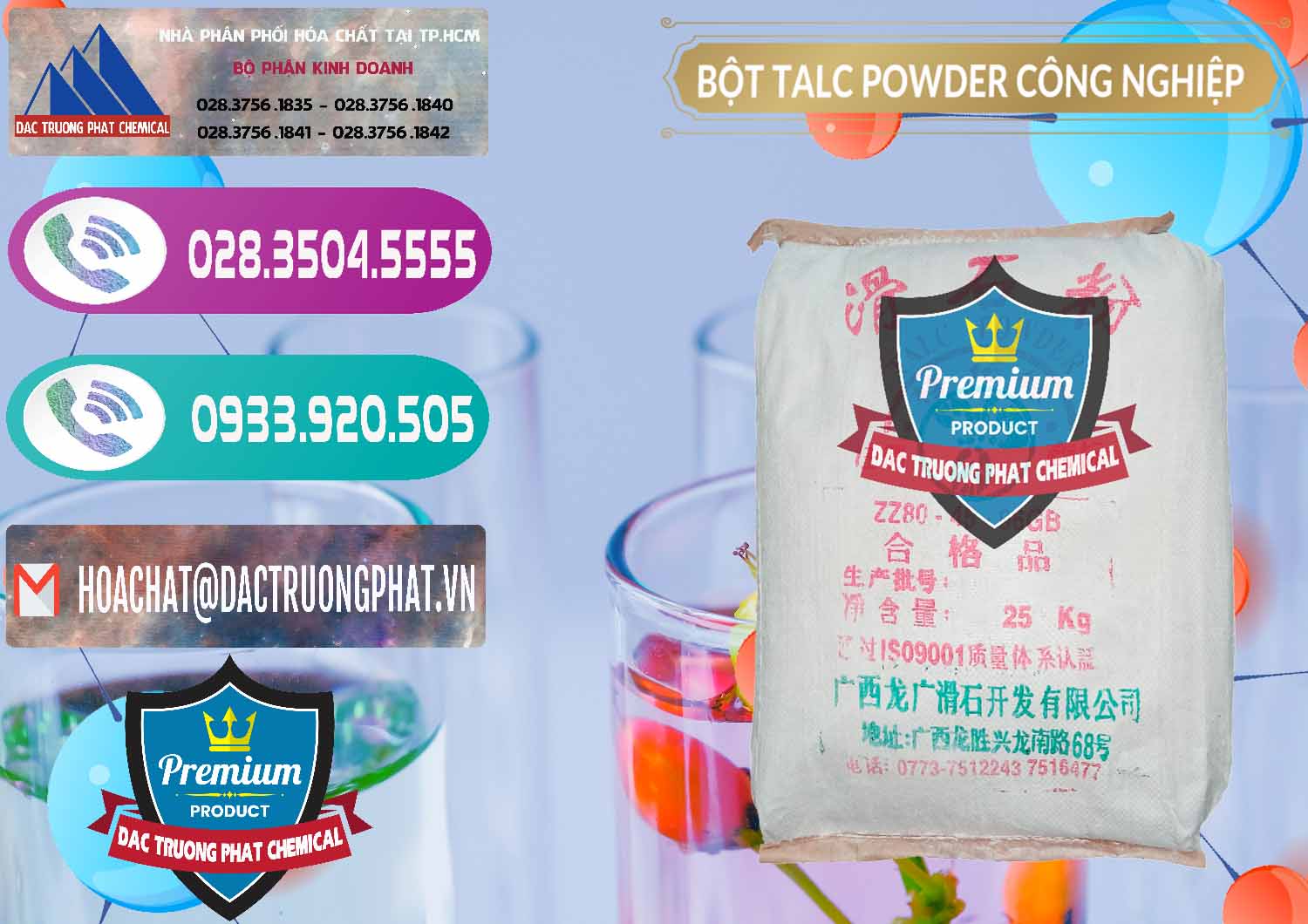Nơi cung ứng _ bán Bột Talc Powder Công Nghiệp Trung Quốc China - 0037 - Nhà phân phối _ bán hóa chất tại TP.HCM - hoachatxulynuoc.com
