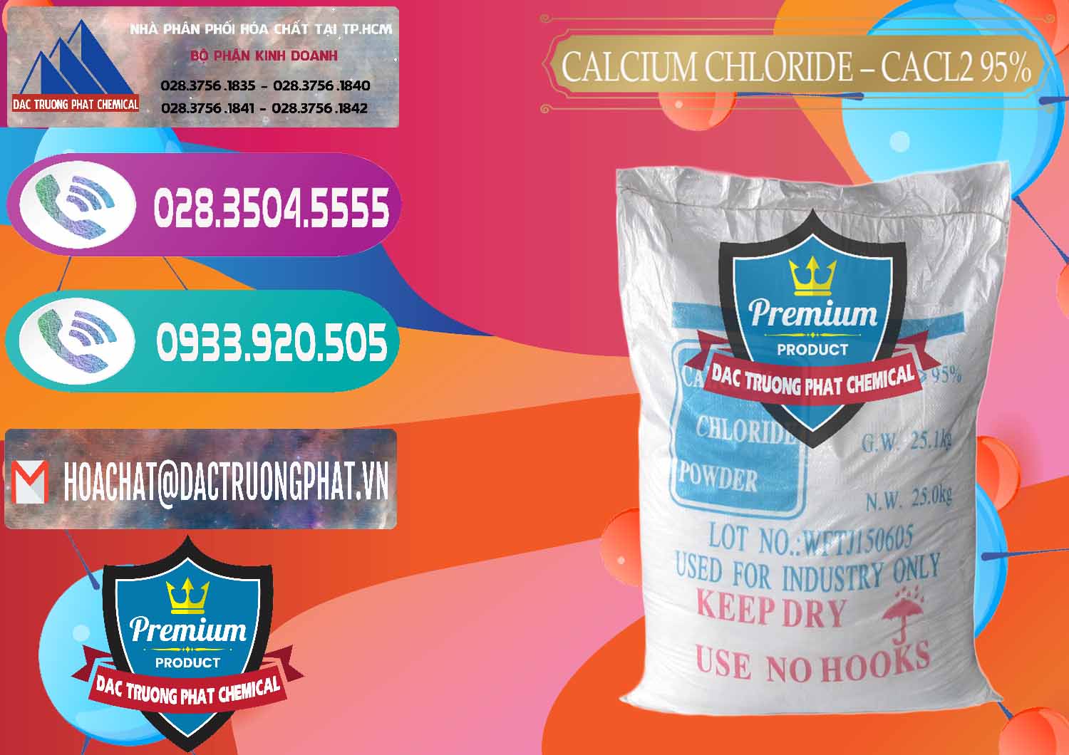 Công ty chuyên phân phối và bán CaCl2 – Canxi Clorua 95% Trung Quốc China - 0039 - Nơi phân phối - bán hóa chất tại TP.HCM - hoachatxulynuoc.com