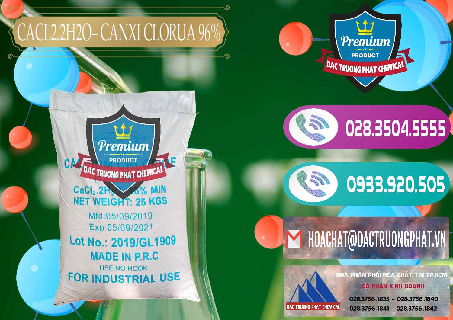 Chuyên phân phối ( bán ) CaCl2 – Canxi Clorua 96% Logo Kim Cương Trung Quốc China - 0040 - Cty chuyên kinh doanh & phân phối hóa chất tại TP.HCM - hoachatxulynuoc.com
