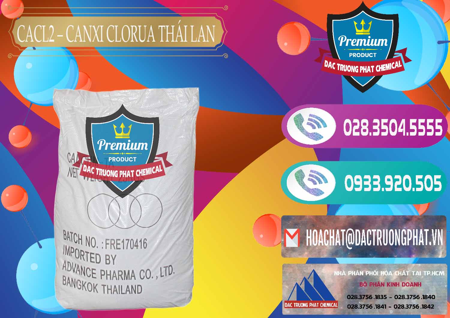 Nơi cung cấp ( bán ) CaCl2 – Canxi Clorua 96% Thái Lan - 0042 - Công ty nhập khẩu _ phân phối hóa chất tại TP.HCM - hoachatxulynuoc.com