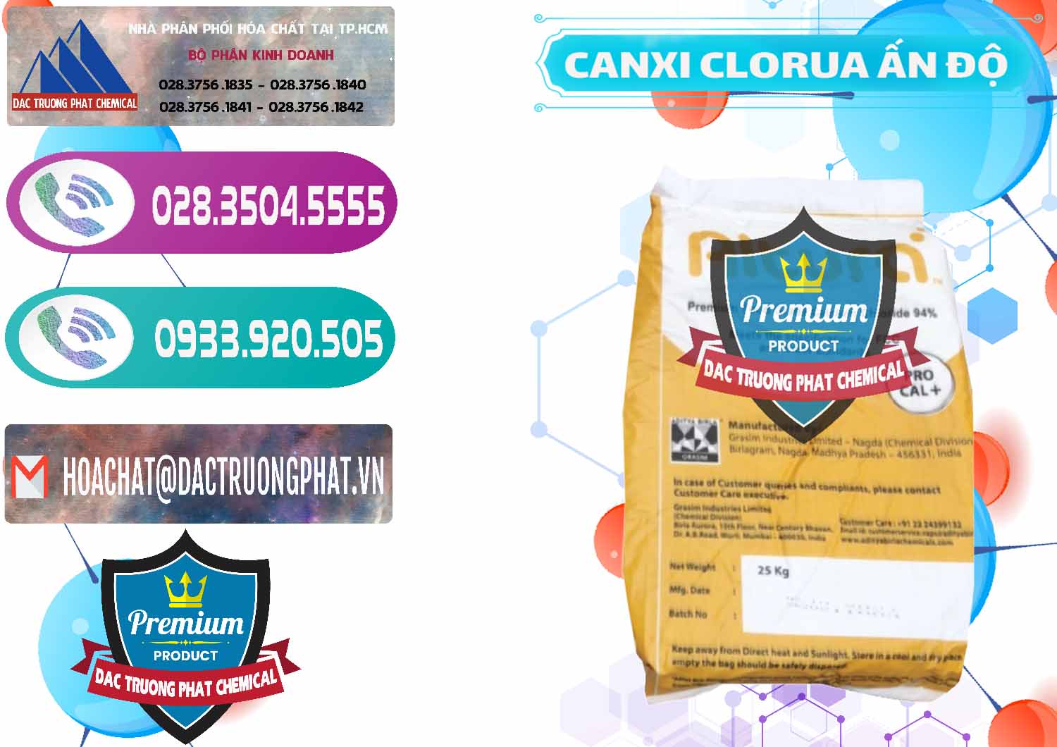 Cty cung ứng và bán CaCl2 – Canxi Clorua Food Grade Altura Aditya Birla Grasim Ấn Độ India - 0436 - Cty cung cấp - phân phối hóa chất tại TP.HCM - hoachatxulynuoc.com