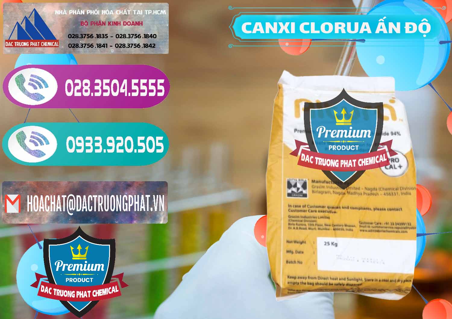 Nơi bán ( cung ứng ) CaCl2 – Canxi Clorua Food Grade Altura Aditya Birla Grasim Ấn Độ India - 0436 - Cty nhập khẩu - cung cấp hóa chất tại TP.HCM - hoachatxulynuoc.com