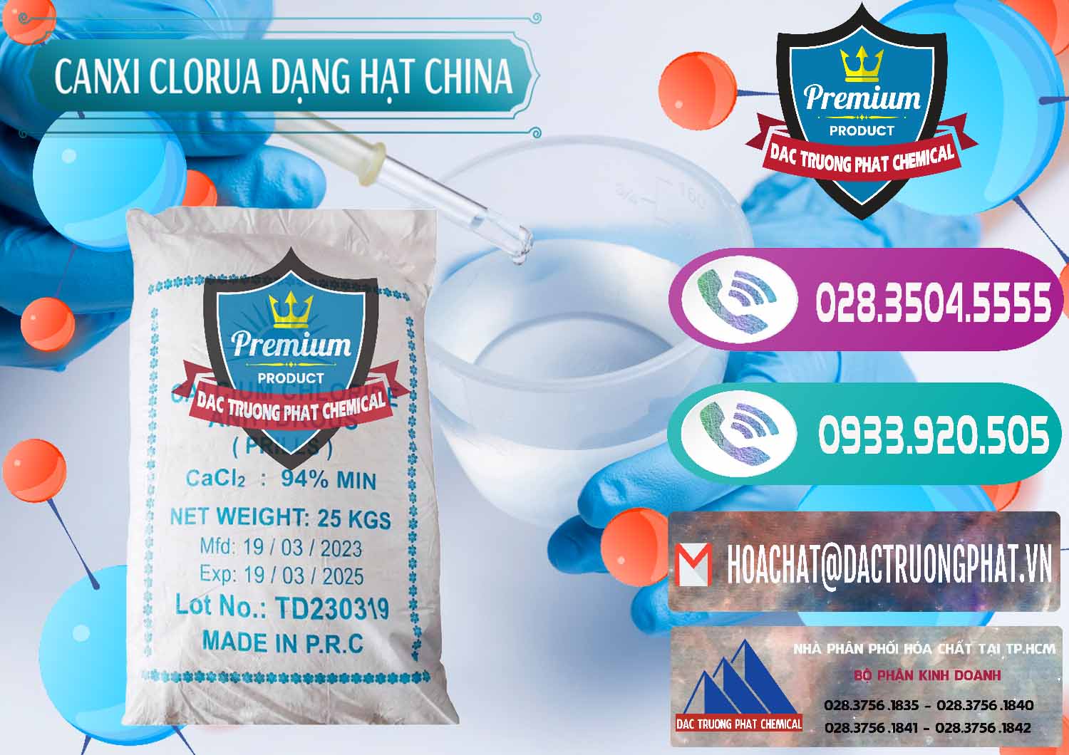 Cty bán & phân phối CaCl2 – Canxi Clorua 94% Dạng Hạt Trung Quốc China - 0373 - Công ty chuyên cung cấp ( bán ) hóa chất tại TP.HCM - hoachatxulynuoc.com