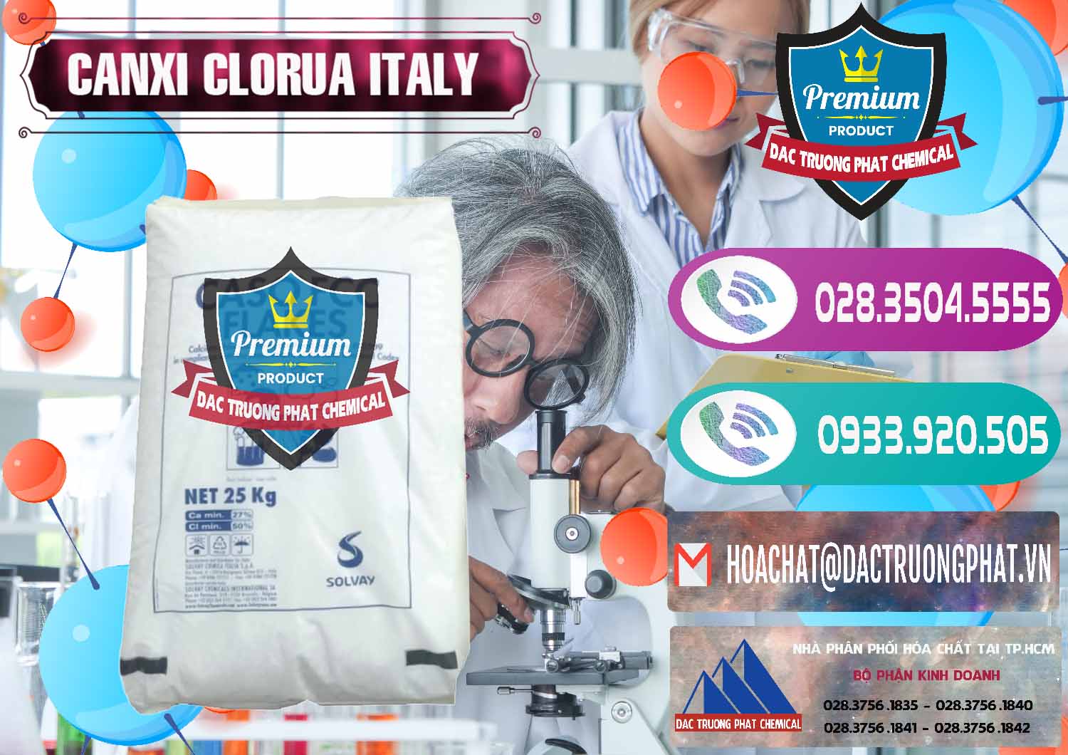 Đơn vị phân phối và bán CaCl2 – Canxi Clorua Food Grade Ý Italy - 0435 - Chuyên phân phối _ cung ứng hóa chất tại TP.HCM - hoachatxulynuoc.com