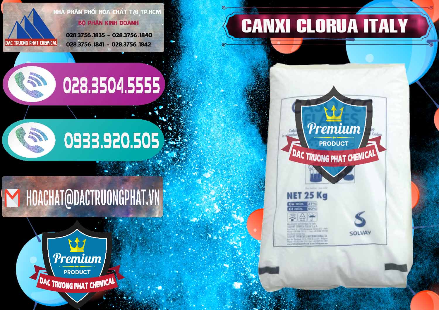 Cty chuyên bán và phân phối CaCl2 – Canxi Clorua Food Grade Ý Italy - 0435 - Chuyên bán và cung cấp hóa chất tại TP.HCM - hoachatxulynuoc.com