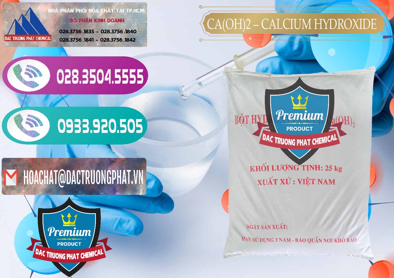 Phân phối _ cung cấp Ca(OH)2 - Calcium Hydroxide Việt Nam - 0186 - Nơi cung cấp _ kinh doanh hóa chất tại TP.HCM - hoachatxulynuoc.com