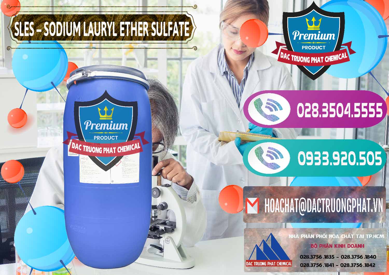 Đơn vị chuyên kinh doanh và bán Chất Tạo Bọt Sles - Sodium Lauryl Ether Sulphate Kao Indonesia - 0046 - Công ty phân phối & cung cấp hóa chất tại TP.HCM - hoachatxulynuoc.com