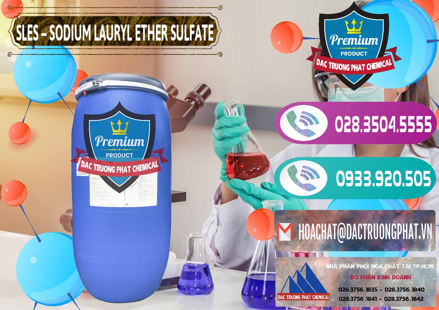 Cty bán & cung cấp Chất Tạo Bọt Sles - Sodium Lauryl Ether Sulphate Kao Indonesia - 0046 - Công ty phân phối _ bán hóa chất tại TP.HCM - hoachatxulynuoc.com
