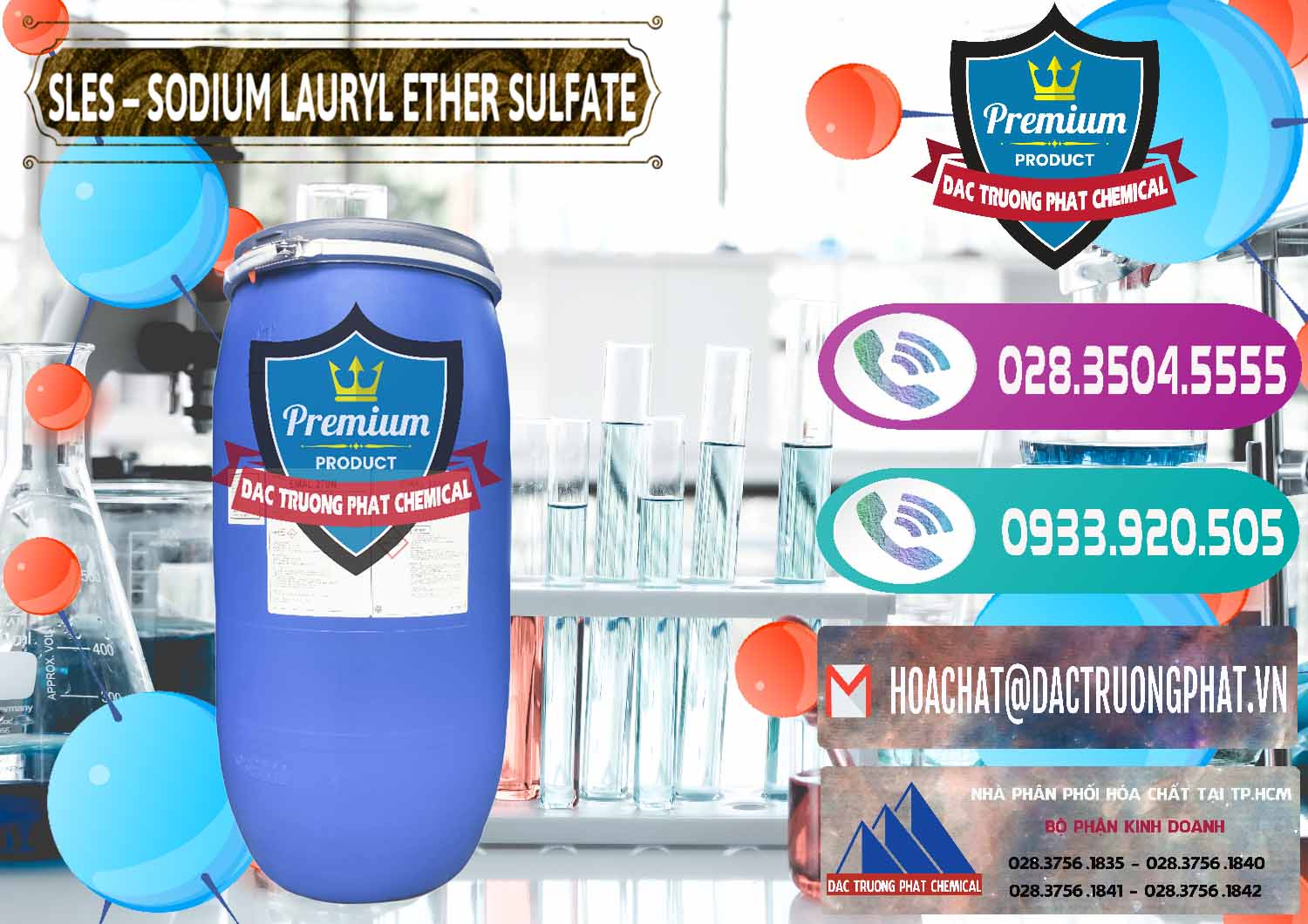 Bán _ cung ứng Chất Tạo Bọt Sles - Sodium Lauryl Ether Sulphate Kao Indonesia - 0046 - Công ty cung cấp _ bán hóa chất tại TP.HCM - hoachatxulynuoc.com