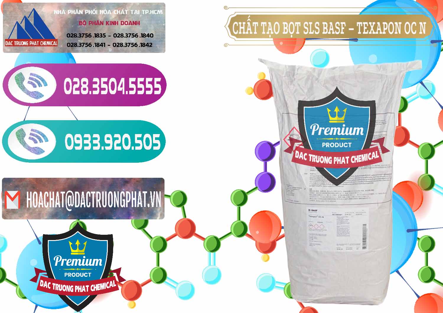 Đơn vị phân phối & bán Chất Tạo Bọt SLS - Sodium Lauryl Sulfate BASF Texapon OC N - 0049 - Đơn vị cung cấp _ nhập khẩu hóa chất tại TP.HCM - hoachatxulynuoc.com