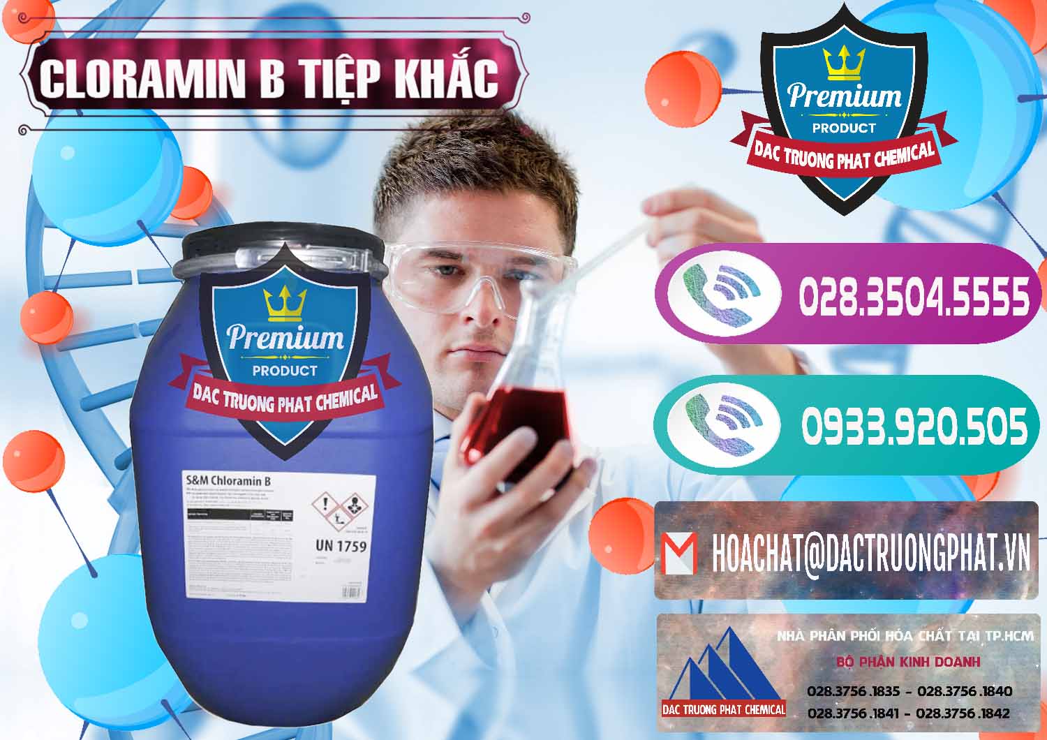 Nhà cung ứng - bán Cloramin B Cộng Hòa Séc Tiệp Khắc Czech Republic - 0299 - Cty phân phối ( cung ứng ) hóa chất tại TP.HCM - hoachatxulynuoc.com