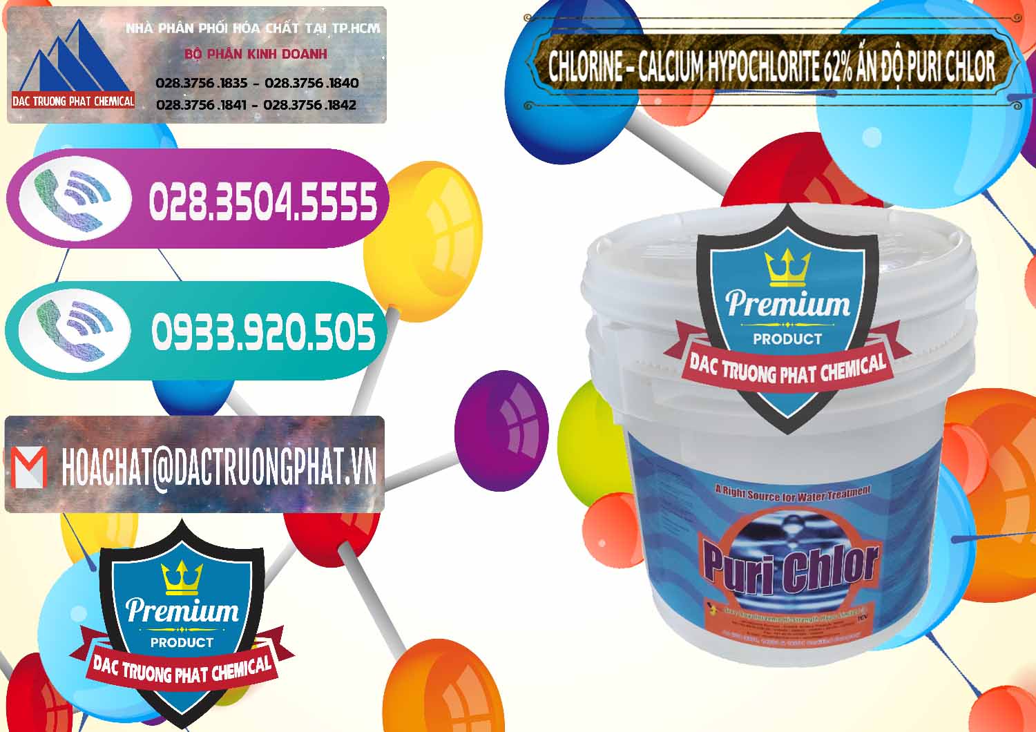 Đơn vị chuyên bán và cung ứng Chlorine – Clorin 62% Puri Chlo Ấn Độ India - 0052 - Đơn vị nhập khẩu _ cung cấp hóa chất tại TP.HCM - hoachatxulynuoc.com