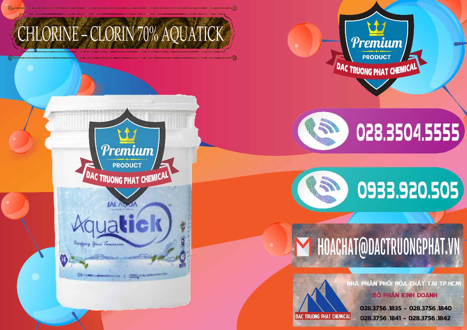 Nơi chuyên cung ứng _ bán Chlorine – Clorin 70% Aquatick Thùng Cao Jal Aqua Ấn Độ India - 0237 - Công ty nhập khẩu - cung cấp hóa chất tại TP.HCM - hoachatxulynuoc.com
