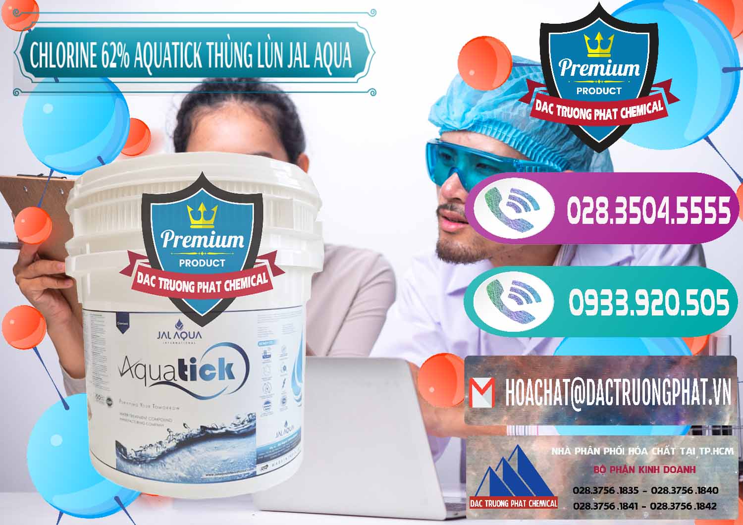 Công ty chuyên cung cấp _ bán Chlorine – Clorin 62% Aquatick Thùng Lùn Jal Aqua Ấn Độ India - 0238 - Nhà phân phối và cung cấp hóa chất tại TP.HCM - hoachatxulynuoc.com
