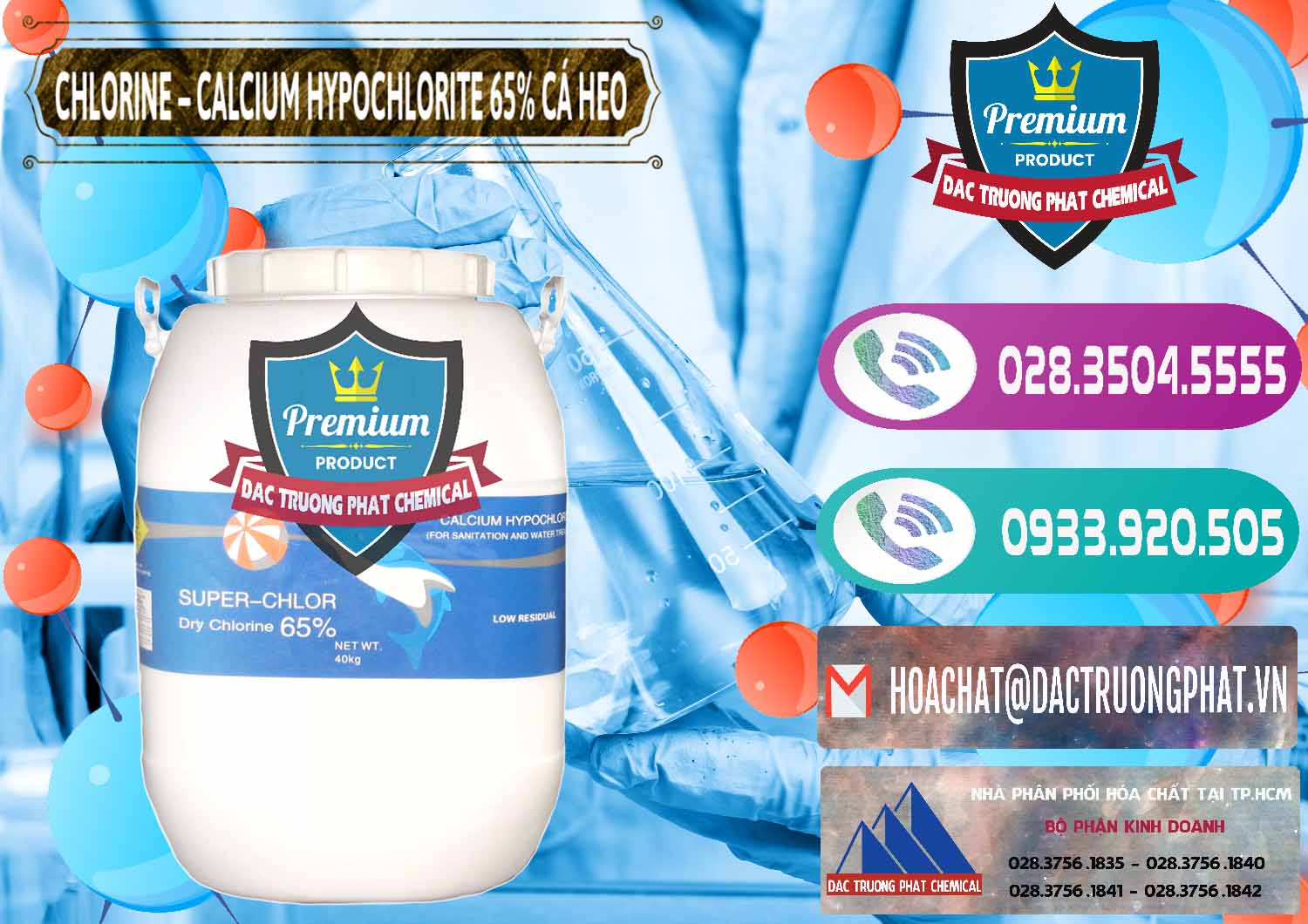 Nhà cung cấp - bán Clorin - Chlorine Cá Heo 65% Trung Quốc China - 0053 - Nhập khẩu & phân phối hóa chất tại TP.HCM - hoachatxulynuoc.com