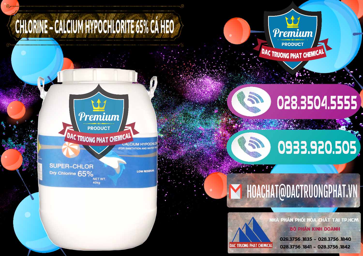 Chuyên cung ứng ( bán ) Clorin - Chlorine Cá Heo 65% Trung Quốc China - 0053 - Công ty chuyên phân phối - nhập khẩu hóa chất tại TP.HCM - hoachatxulynuoc.com